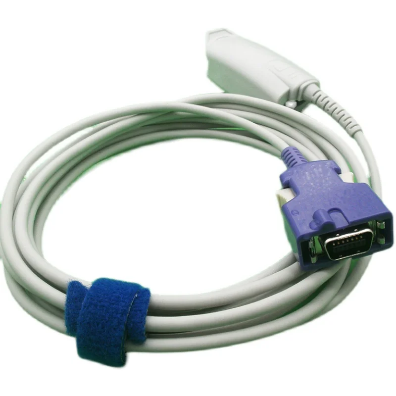 Compatible for Edan IM50 Patient Monitor 14Pins Adult Finger Clip Spo2 Sensor