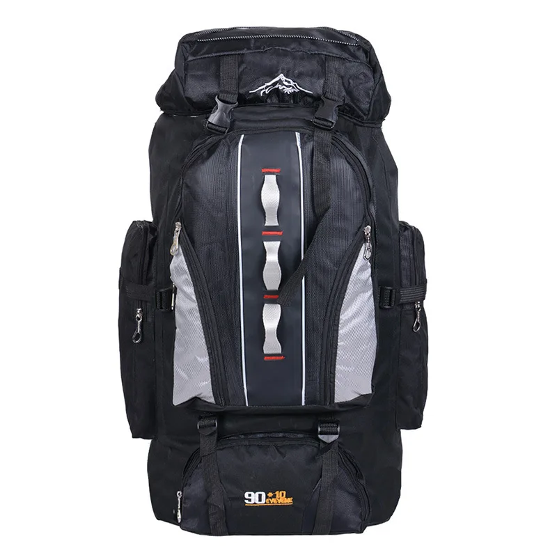 100L Mountaineering Waterproof Backpack Men Large Capacity Hiking Travel Bag For Men Outdoor Camping Backpacks Unisex Sport Bags