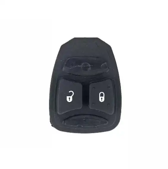 2 Buttons Big Rubber Button Pad  For Chrysler 2B Key pad for Dodge Car Remote Key Cases Covers