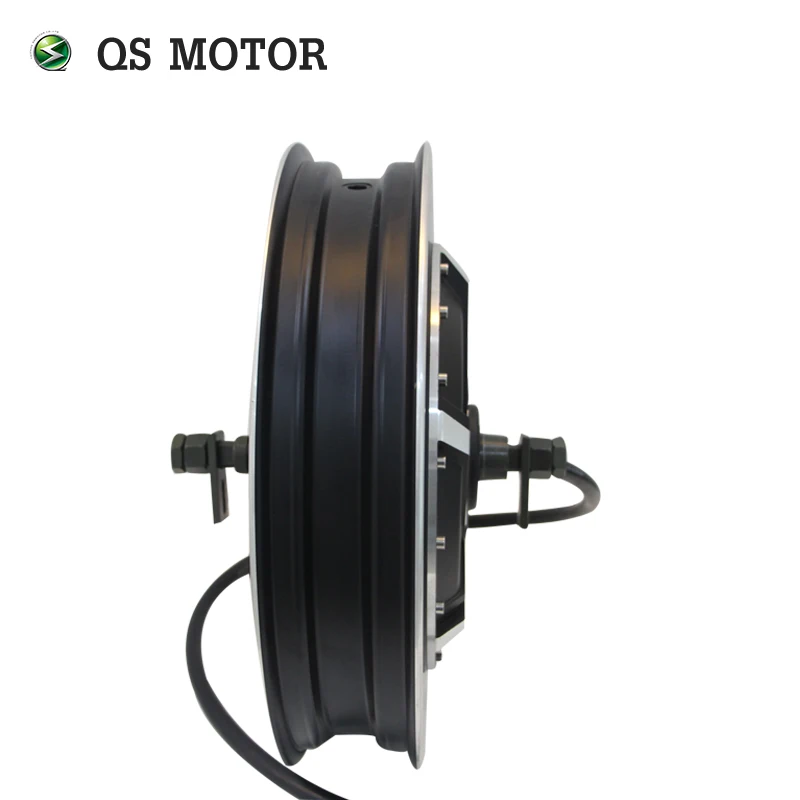 QS 17inch 4kW 273 40H V3 Brushless BLDC Electric Scooter Motorcycle in-wheel Hub Motor With Kits