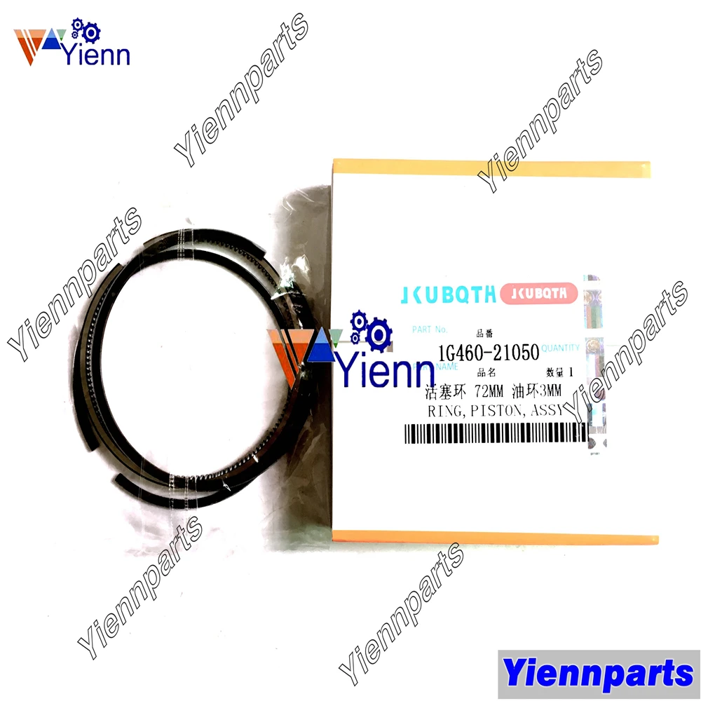 D902 D902EBH Piston Ring Set For Kubota AIR MAN WELDER DLW320LS Diesel Engine Repair Parts