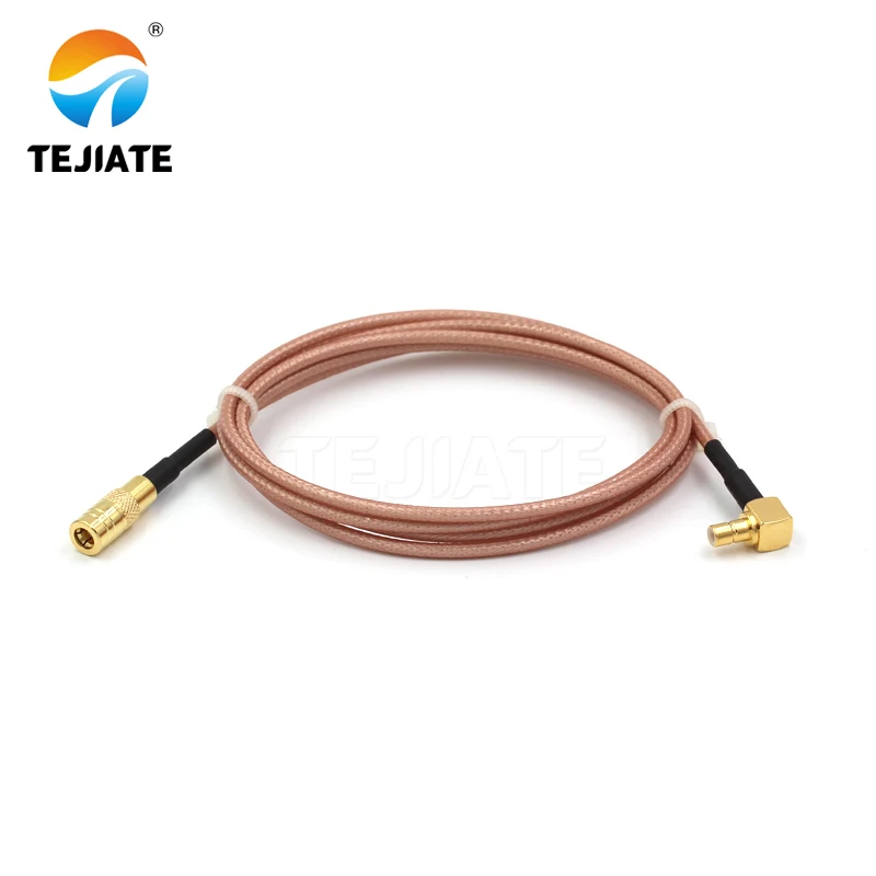 1PCS TEJIATEอะแดปเตอร์SMB SMBประเภทSMBKแปลงSMBJW 8-90ซม.1M 1.5M 2MความยาวConnector RG316ลวด
