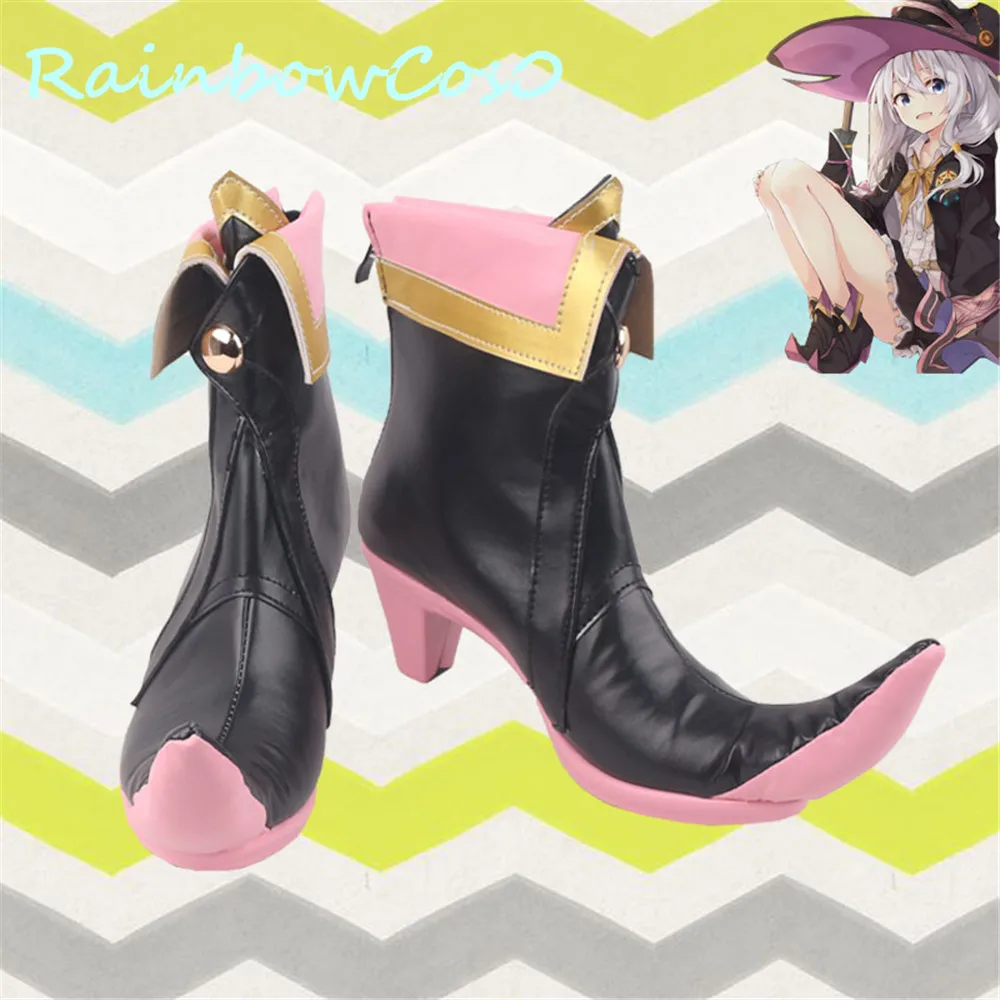 Majo no Tabitabi  Elaina Cosplay Shoes Boots Game Anime Carnival Party Halloween RainbowCos0 W1250