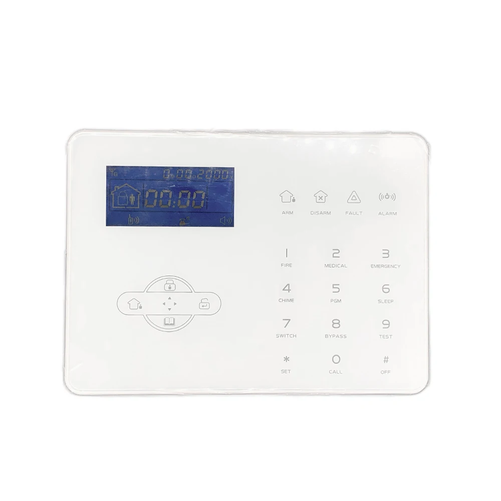 433Mhz Focus ST-IIIB GSM Alarm System English French Customerized Home Alarm System For Household Security Alarm