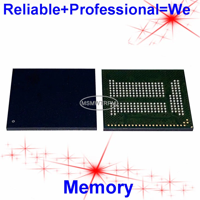 KMQN10013M-B318 BGA221Ball EMCP 8+8 8GB Mobilephone Memory New original and Second-hand Soldered Balls Tested OK