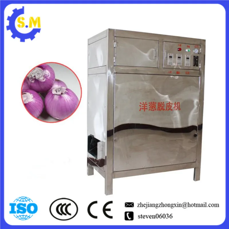 

All stainless steel onion peeling machine Onion peeler 500kg/h