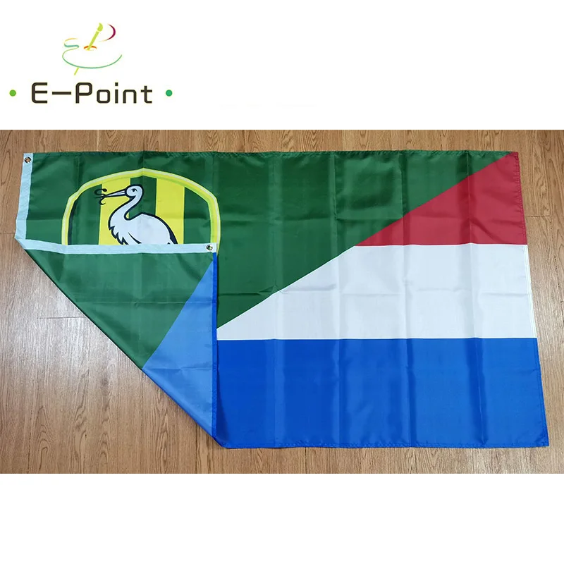 Half ADO Den Haag Half Netherlands Flag 60x90cm 90x150cm Decoration Banner for Home and Garden