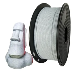 Filament d'imprimante 3D en marbre PETG, matériau semblable à la pierre, fournitures d'impression 3D, sécurité, 1.75mm, 1kg, 500g, 250g