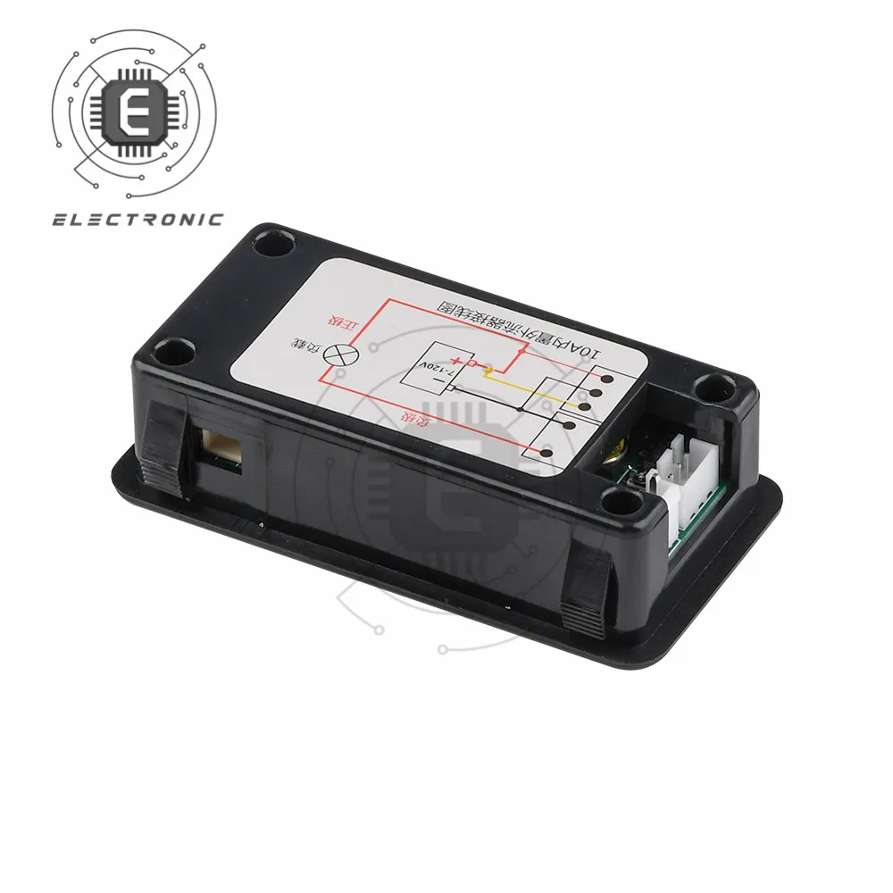 DC 0-200V Voltmeter Ammeter KWS Power Energy Meter LED Digital DC Wattmeter Electric Meter with Reset Function 0-100A