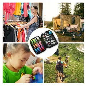 DIY Multifunktionsnähen Kits Nähkasten für Handeinstellungsschalter Stickeline Nähzubehör Nähen Kits 12 Hauptverkaufsrisiken für freie Handstickerei - №6