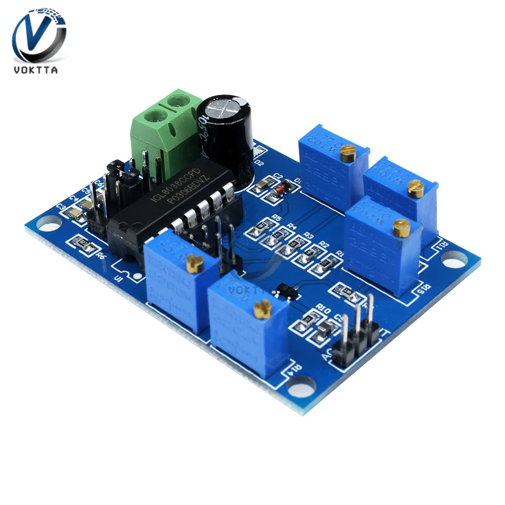 Generador de señal ICL8038, función de sintetizador, módulo generador de señal de onda cuadrada, sintetizador electrostático de frecuencia de pulso, bricolaje