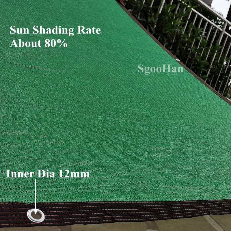 Anti-UV HDPE Green Sun Shading Net Outdoor Sunshade Net Garden Shelter Canopy Succulent Plant Gazebo Balcony Shade Netting Cloth