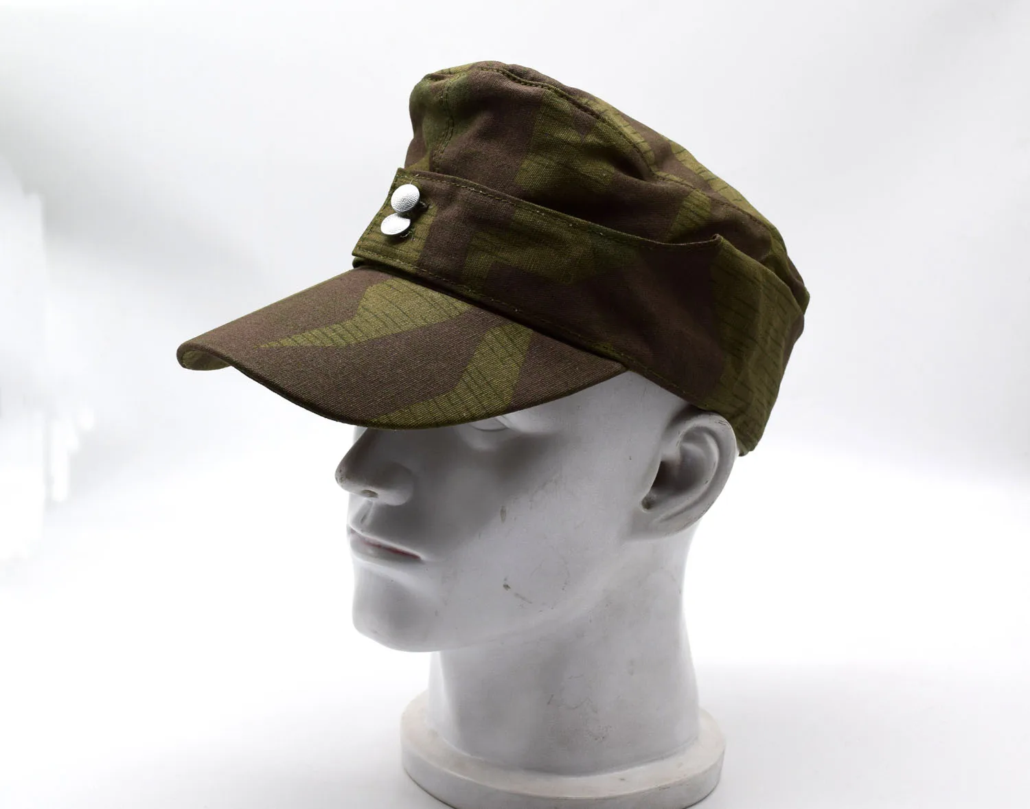 Cosplay German Army Splinter Camo Cap Hat Mlitary Reenactments 002