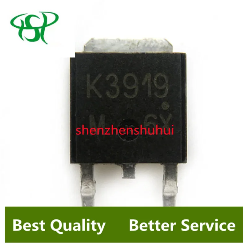 10Pcs 2SK3919 TO-252 K3919 TO252 SWITCHING N-CHANNEL POWER MOSFET