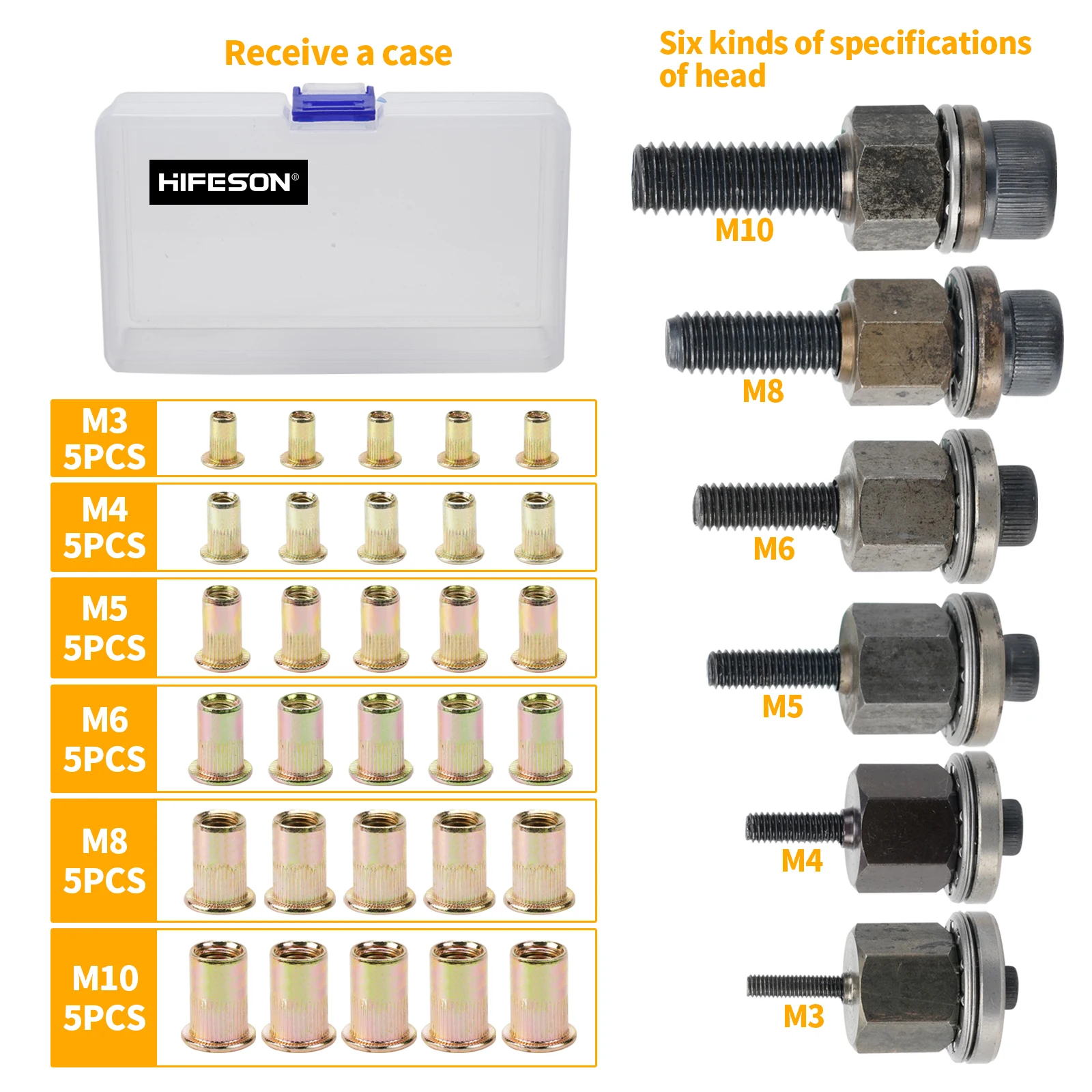 

Заклепочная гайка, пистолет, адаптер, инструмент, беспроводная клепальная электрическая ручная Резьбовая ручная Клепка, металлический номерной знак M3M4M5 M6M8M10 M12