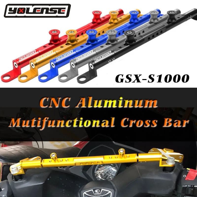 Scooter For SUZUKI GSX-S1000F GSXS1000F ABS GSX S1000F GSXS 1000F Motorcycle CNC Aluminum Mutifunctional Cross Bar balance bar