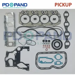 4JB1T 4JA1T Engine Overhaul Rebuild gasket set For Isuzu OPEL VEGA FASTER RODEO KB ELF NKR NHR CAMPO FRONERA BRAVA PICKUP VAN