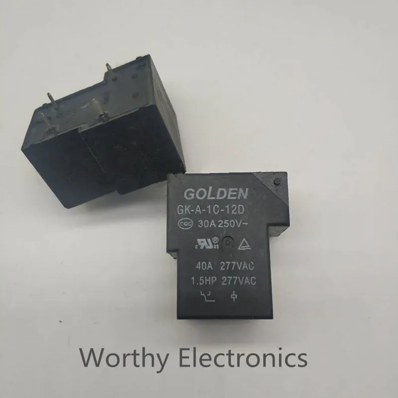 

Free shiping wholesale 10pcs/lot relay GK-A-1C-12D