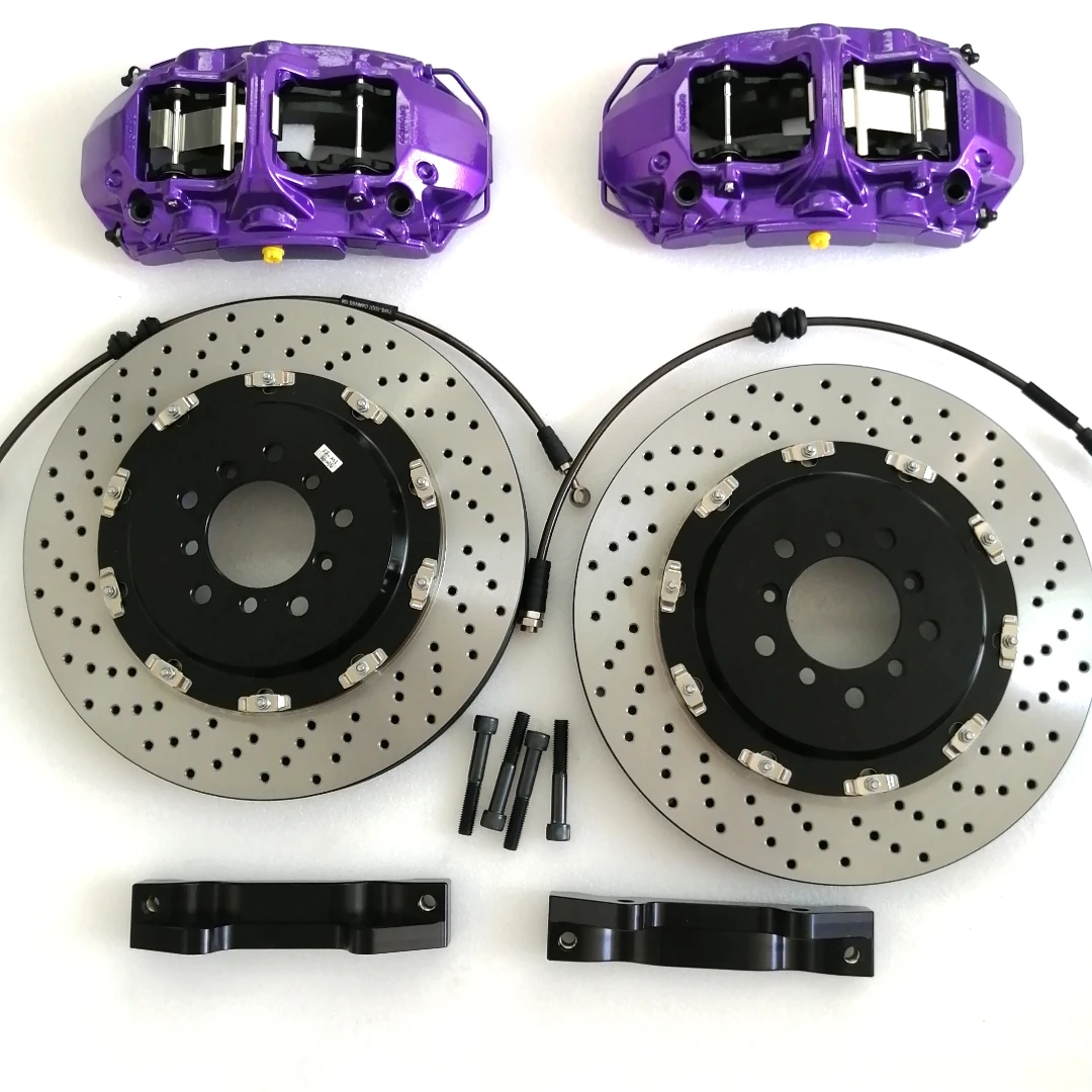 Factory hot sell car brake kit GT6 355*32mm kit color customized fit for audi a4 b8 2014