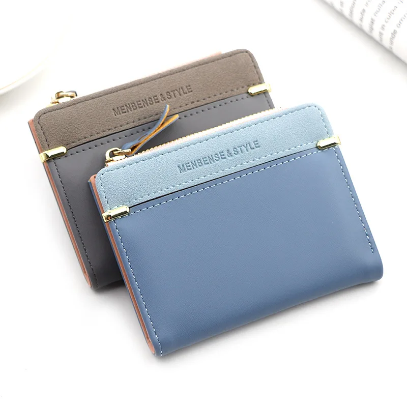 

Women Short Wallets Casual Letter Print Zipper Clutch Money Bag Card Holder Tassels Coin Change Pockets Female Purse Handbag