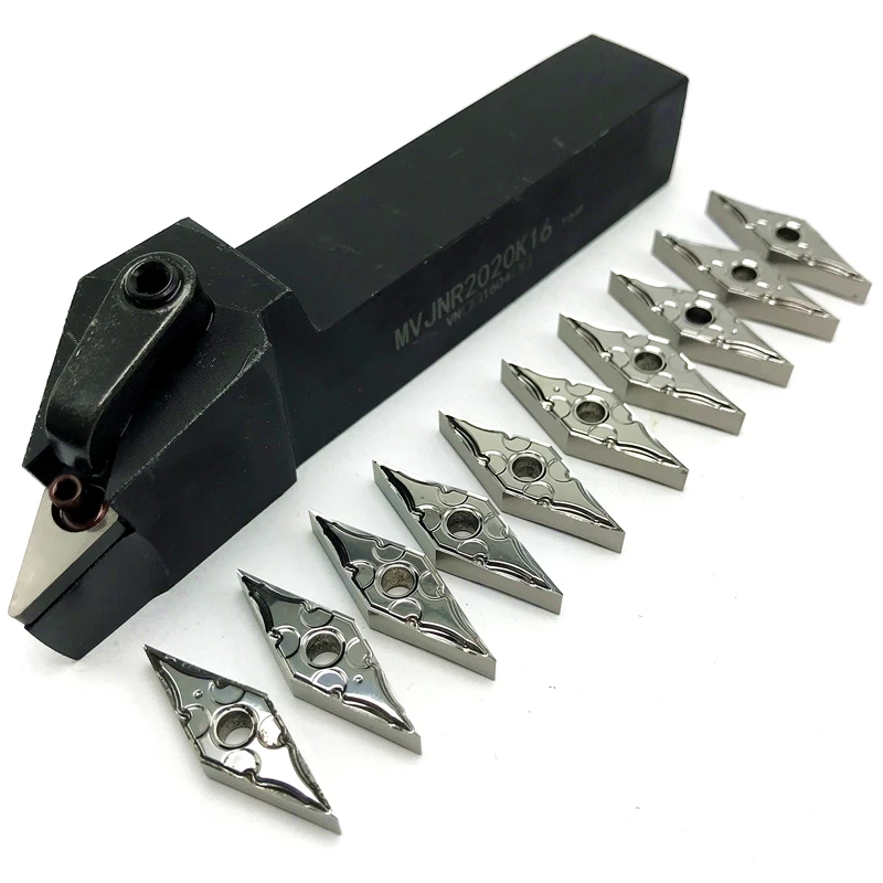 MVJNR1616K16 MVJNR2020K16 MVJNR2525M16 CNC Cylindrical Tool Holder 93 ° for Lathe Cutting Tools VNMG Series Cutting Tools