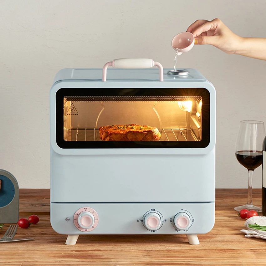 

220V 20L Household Electric Steam Oven Multi-function Steaming And Baking Machine Mini Automatic Bread Chicken Cake Roaster