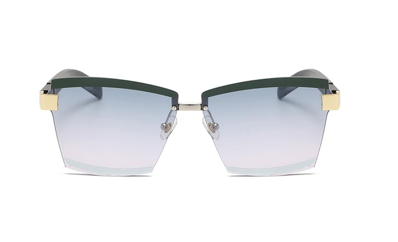 47391 randlose Platz Luxus Sonnenbrille Marke Designer Männer Frauen Fashion Shades Uv400 Vintage Gläser – Detail 19