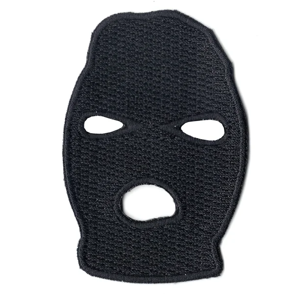 

Ski Mask Black Or White Embroidered Applique Iron On Patch (≈ 4*6 cm)