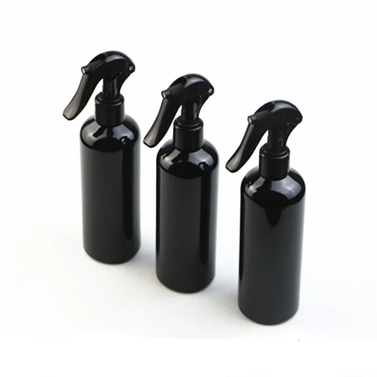 300ml Pet Round Shoulder Snap Switch Small Mouse Spray Bottle Pouring Vase Beauty Salon Mist Spray