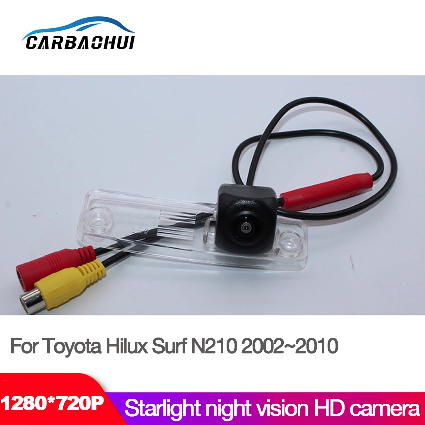 

Car wireless Rear View Camera For Toyota Hilux Surf N210 2002~2010 CCD HD Night Vision Waterproof car Backup Camera