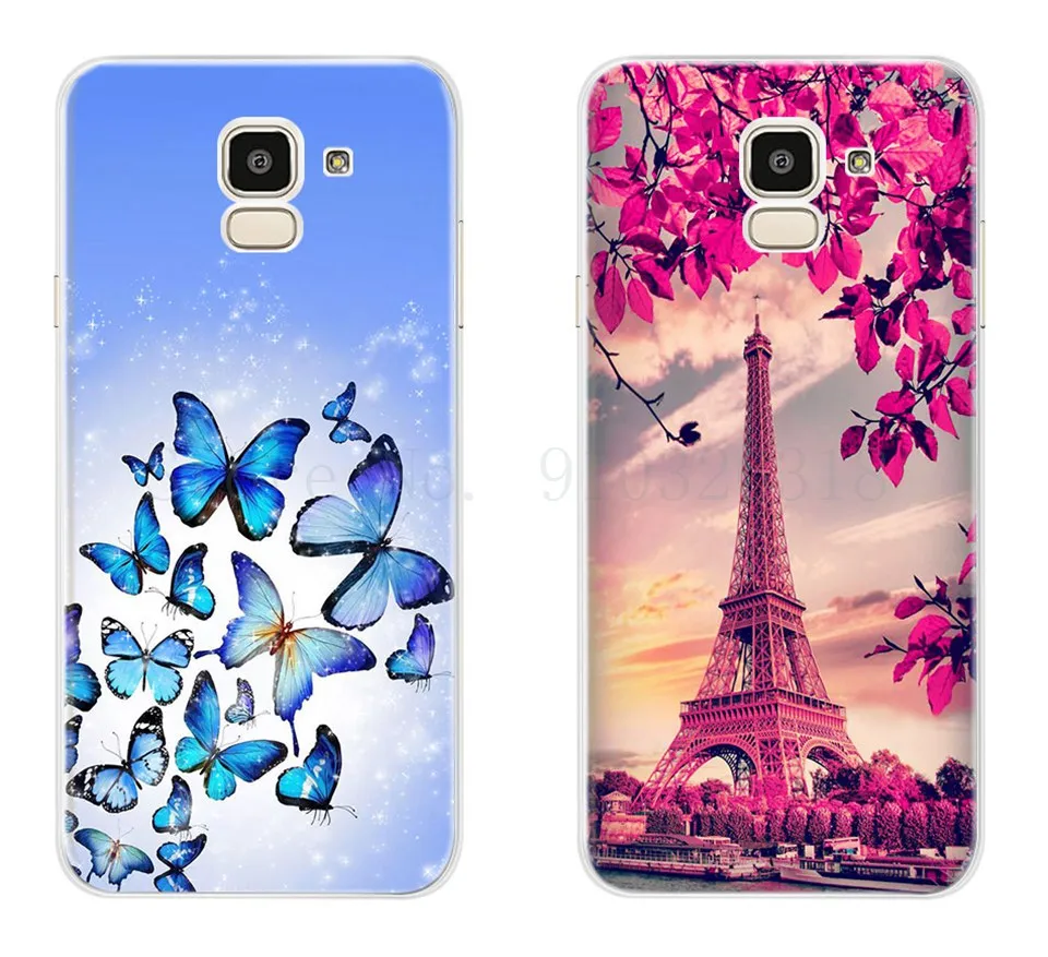 Silicon Case For Samsung J6 2018 J600F/DS Full Protection Soft Tpu Back Cover for Galaxy j6 2018 J600G/DS Bumper Phone Shell Bag