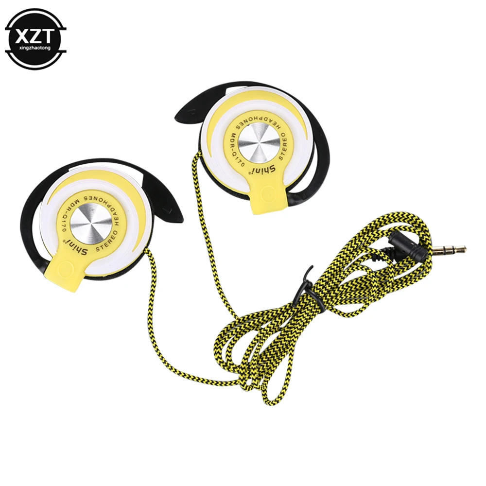Alta qualidade 3.5mm fones de ouvido com fio alta fidelidade graves pesados fone de ouvido sobre-orelha ajustável gancho fones de ouvido música para o