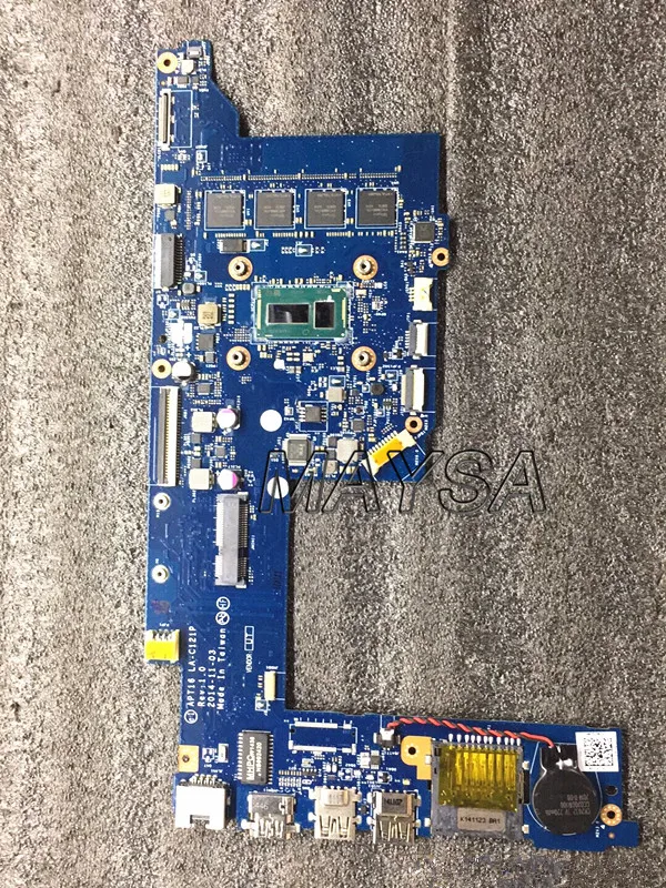 

790756-501 for HP Pavilion 11-n127br x360 15t-v000 PC MOTHERBOARD LA-C121P UMA 5Y10c 4GB STD