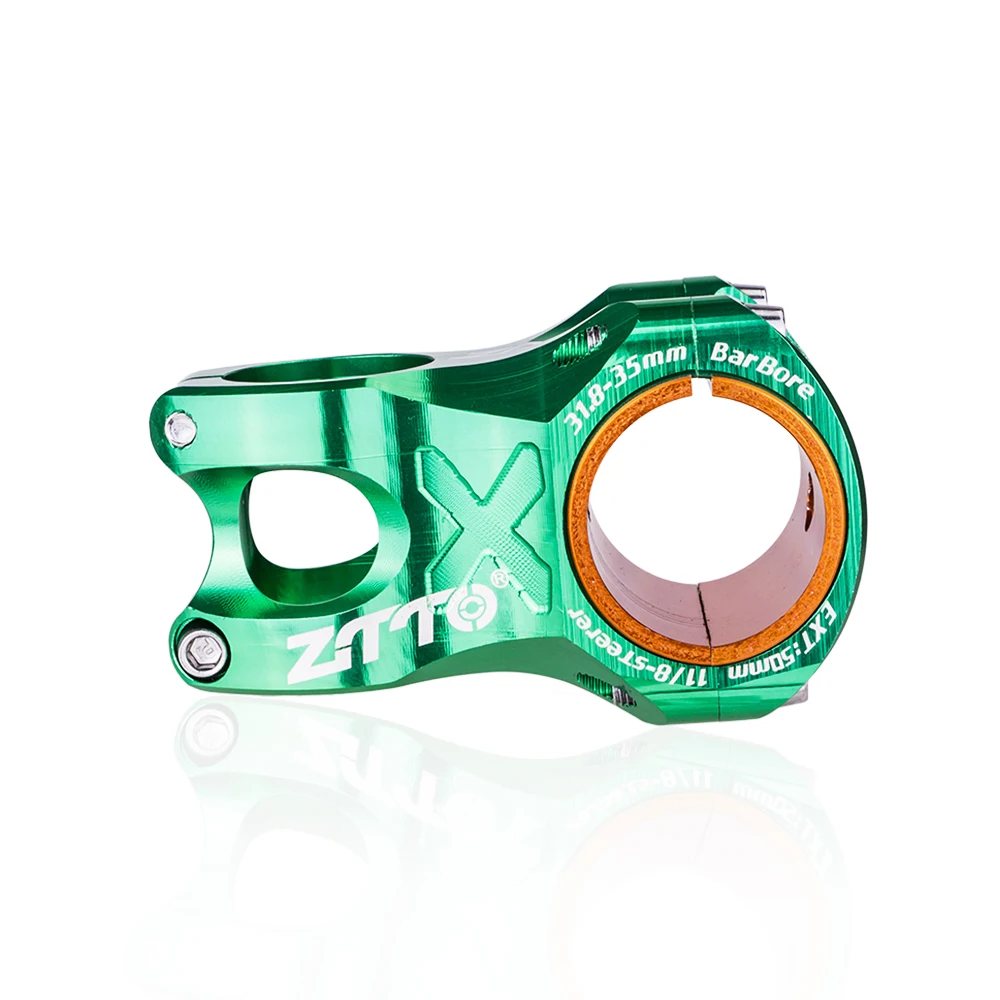 ZTTO MTB 50 mm Vorbau CNC 35 mm 31,8 mm Lenker Fahrrad Ultraleicht 0 Grad Aufstieg Langlebig DH AM Enduro 28,6 mm Gabelschaft Mountainbike – Detail 22