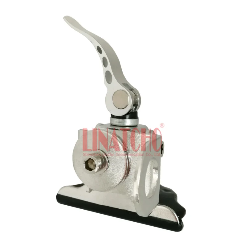 Hand-pressed Quick Release Stainless Steel Car Radio Antenna on Trunk Bracket Anti-theft Mount