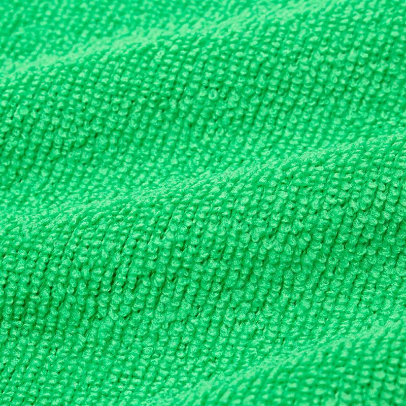 10Pcs Green Car Cleaning Wash Cloth Microfibre Cleaning Auto Car Detailing Soft Cloths Wash Towel Duster Microfiber Towel Tools