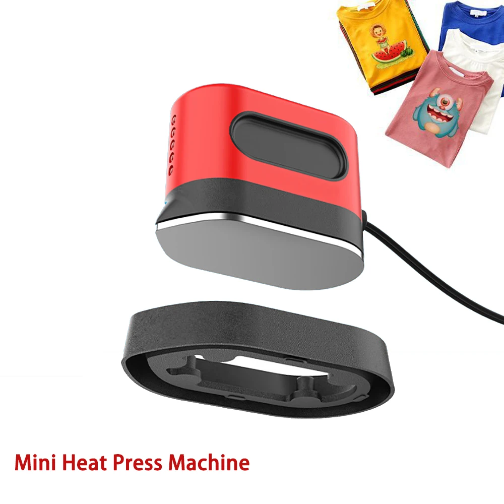 Mini Heat Press Machine Embossing DIY Digital Transfer Printing Machines For T-shirts Shoes Multifunctional Small Iron