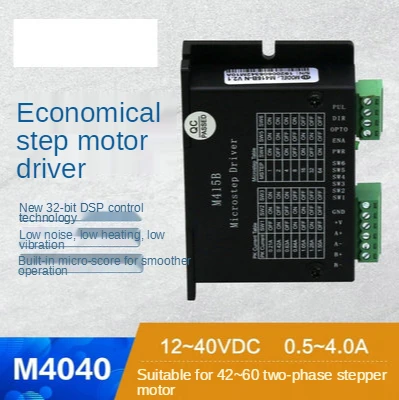 Máquina de Corte de Pulso de Quatro Fios com Motor 42 57 Driver de Passo Bifásico de Alta Corrente M4040 60