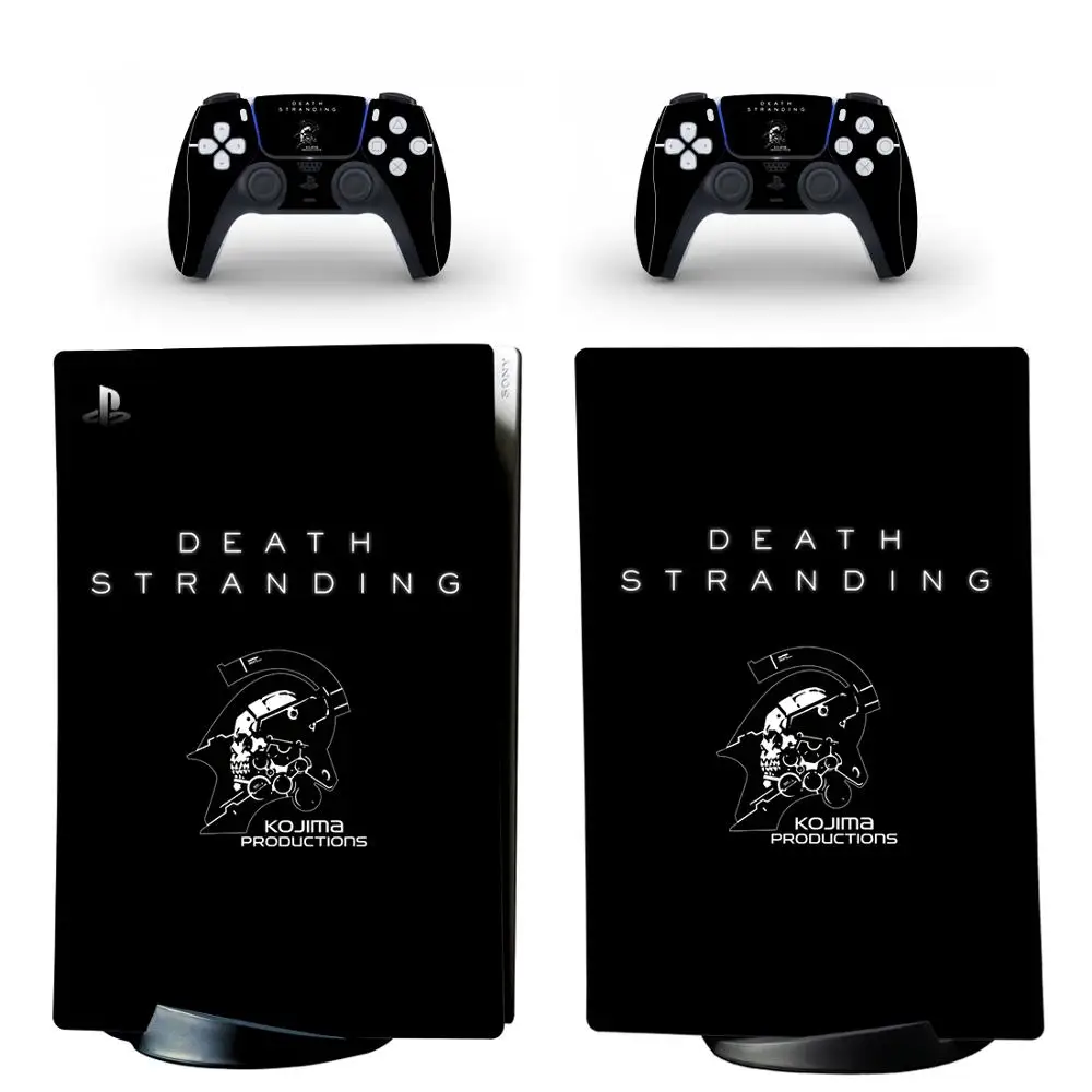 Death Stranding PS5 Digital Edition Skin Sticker Decal Cover for PlayStation 5 Console and 2 Controllers PS5 Skin Sticker Vinyl