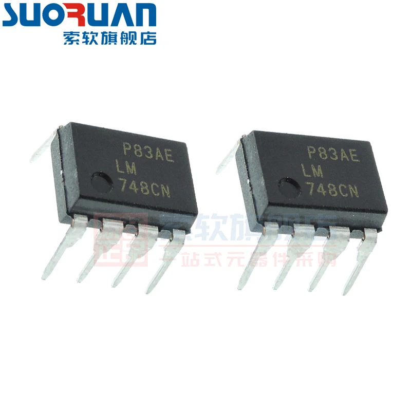 Free shipping   LM748CN LM748 DIP-8  IC   10PCS