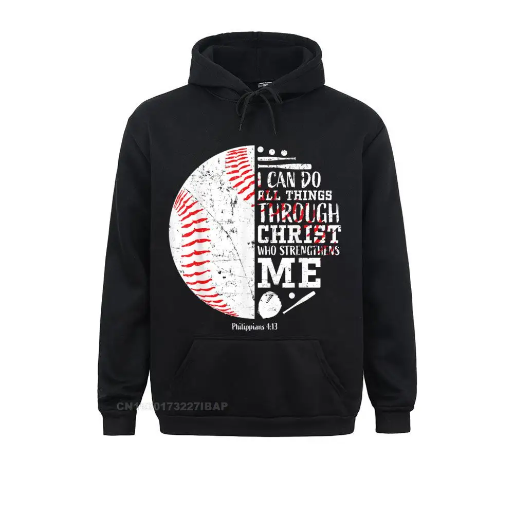 Baseball Teen Boys Men Man Christian Religious Verse Hoodie Hoodies For Men Fitness Sweatshirts Youthful Newest Clothes