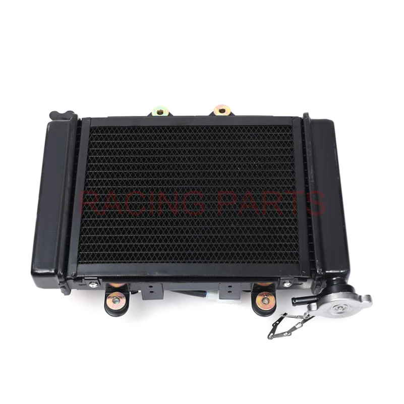 For motorcycle 200cc 250CC moto Quad 4x4 ATV UTV parts NEW Water cooling engine cooler Radiator cooling 12v fan