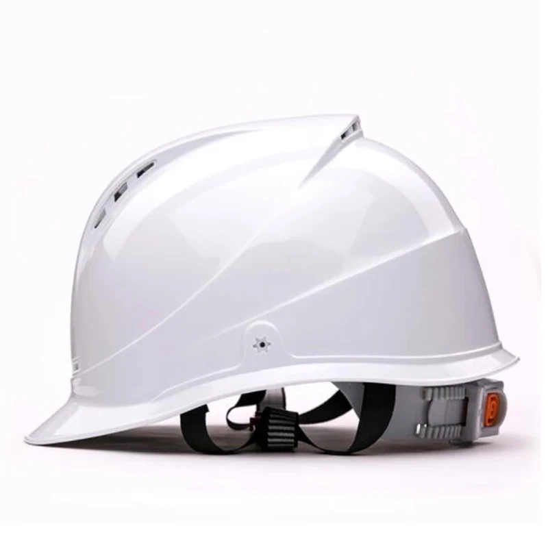 New Safety Helmet Breathable Construction Engineering Hard Hat With Reflective Tape Creative Protective Work Cap High Strength