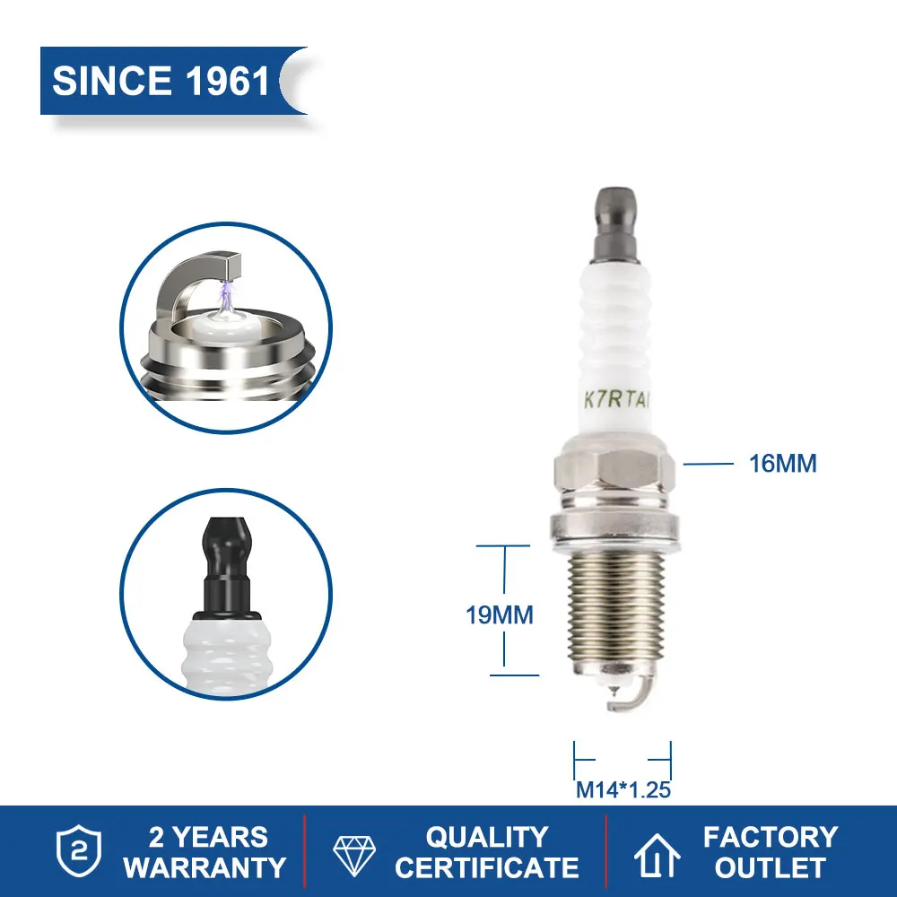 Iridium Candle China Original TORCH Spark Plugs FR7KPP332/IZFR6H11/IK20TT/RC8WMPB4/K7RTAI