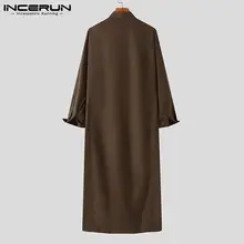 Men's Islamic Kaftan Thobe Robe #4