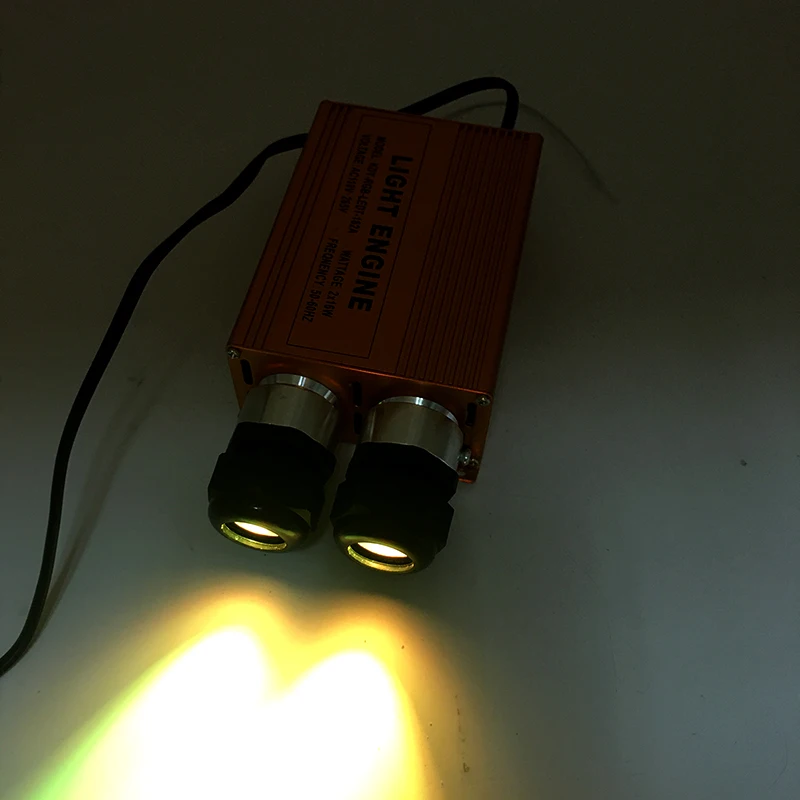 DC12V 32W Fiber Engine 2*16W fiber optic light engine with Remote