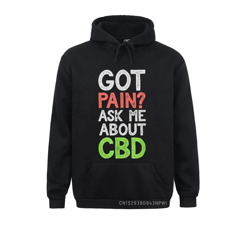 Ask Me About CBD Hoodie Oil Cannabidiol For Pain Men Women Chinese Style Sweatshirts Latest Hoodies Student Print Hoods