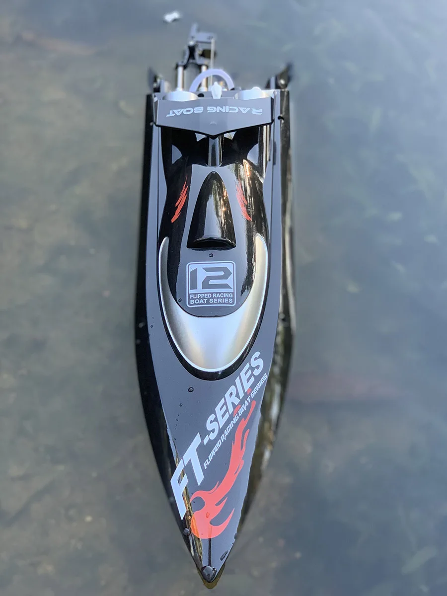 RC Speed Boat 2.4G 4WD  45KM/H Remote Control Brushless Watercraft for Hobby Adult 18Inches Feilun FT012