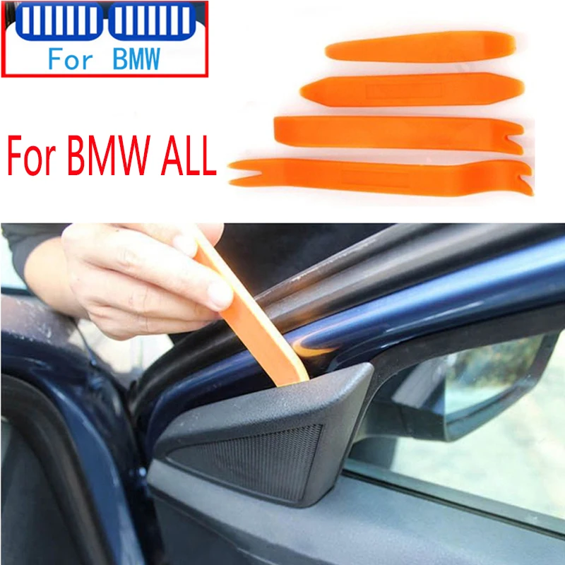 

4pcs Car Audio Door Removal Tool For BMW Series 1 2 3 4 5 6 7 8 E60 E90 E91 E92 E93 E61 E46 E36 E87 E88 E81 E82 E63 E64 E65 X5