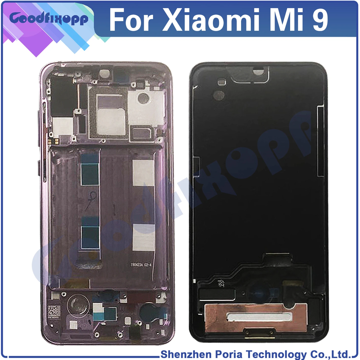 Frame For Xiaomi Mi9 Mi9T Mi9SE Mi9Pro Media Case Front Frame Screen Frame Middle Bezel Frame For Xiaomi Mi 9 SE 9 Pro 9T